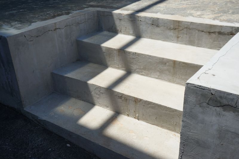 Concrete Steps with Lighting