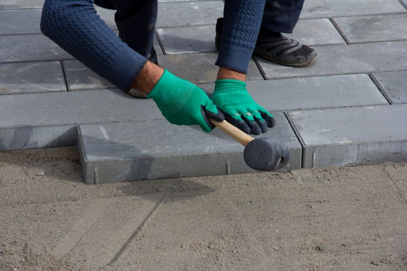 Patio Brick Installation in Worcester, MA
