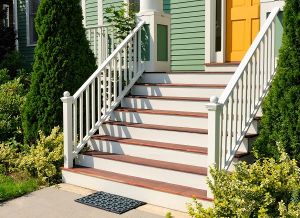 Front Steps Construction
